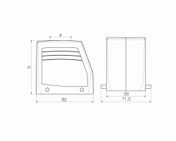 Корпус HDC 32A TOBU 1M32G (1787990000)