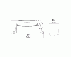 Корпус HDC 64D TSLU 1M32G (1786810000)