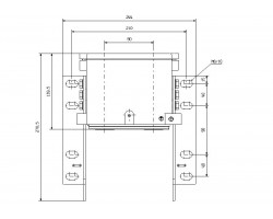 Промышленный разъем HDC HP550 KIT Y 2M240 (1332630000)