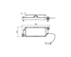 Крышка для нижней части корпуса HDC IP68 16B COVER (1083080000)