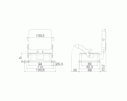 Корпус HDC 48A ALU (1666740000)