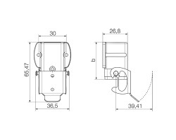 Корпус HDC 04A SLU 1M20G (1788830000)