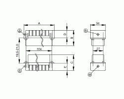 Вставка HDC HE 24 FT 25-48 (1745810000)