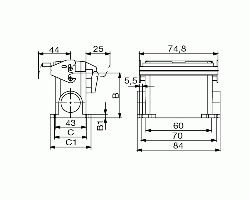 Корпус HDC 16D SDLU 2M25G (1787540000)