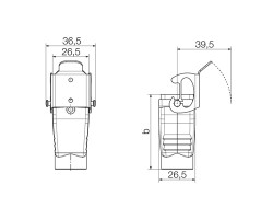 Корпус HDC 04A KOLU 1M20G (1788840000)