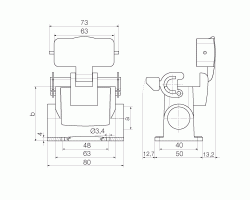 Корпус HDC 10A SDLU 1PG16G (1664410000)