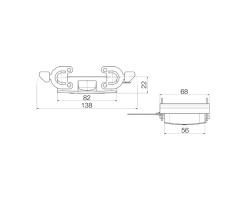 Корпус HDC 32A DMDQ 2QB (1665930000)