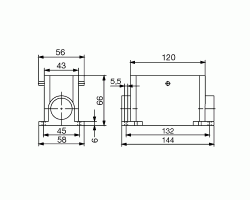 Корпус HDC 64D SZO 2PG29G (1968370000)