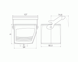 Корпус HDC 32B KLU 1M32G (1788500000)