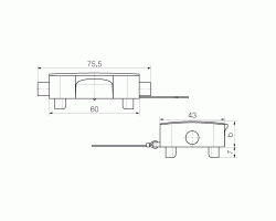 Корпус HDC 06B DODL 2BO (1665200000)