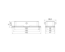 Корпус HDC 24B AZO (1611350000)