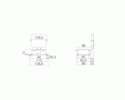 Корпус HDC 32B ADBO (1218800000)