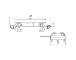 Корпус HDC 24B DODQ 2QB (1009100000)