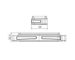 Проходной корпус HDC IP68 24B AS (1081540000)