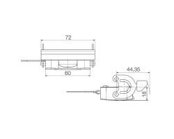 Корпус HDC 06B DMDL 1LB (1665210000)